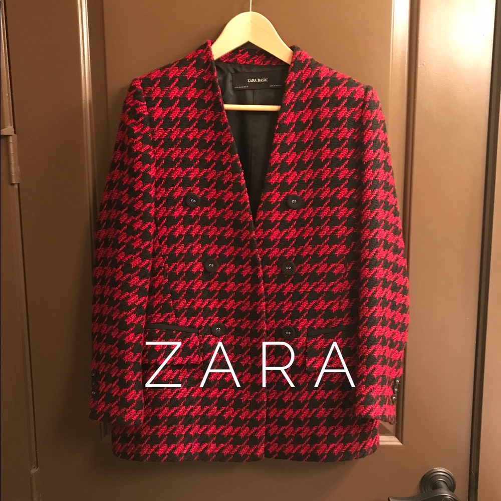 Houndstooth Blazer